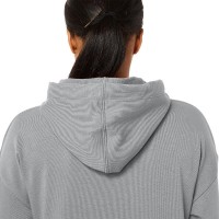 Sweatshirt Asics Logo Large Grey Woman