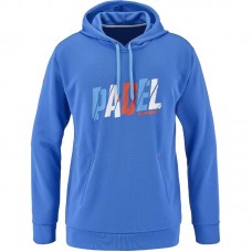 Babolat Padel Hood Felpa Blu Francese Babolat Padel Hood Felpa Blu Francese