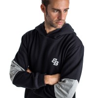 Black BB Hood Sweatshirt