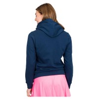 Bidi Badu Sweat-shirt Colortwist Chill Bleu Fonce pour Femme