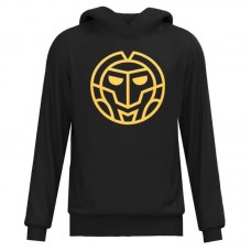 Sudadera Bidi Badu Paris Chill Negro Dorado Sudadera Bidi Badu Paris Chill Negro Dorado