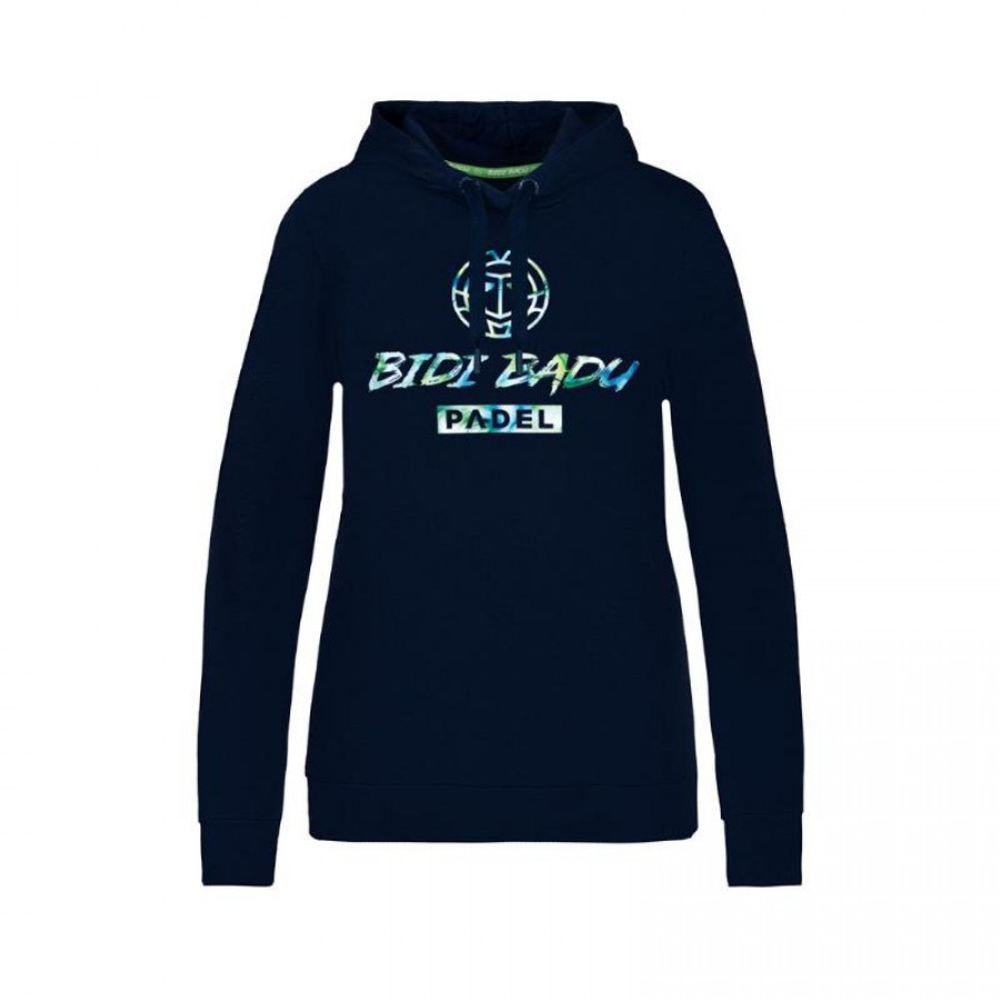 Bidi Badu Rebiya Sweat-shirt bleu fonce