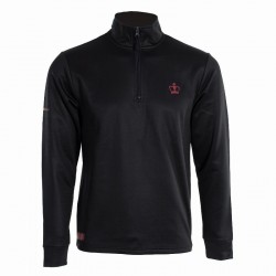 Sweat-shirt noir Crown Acapulco noir