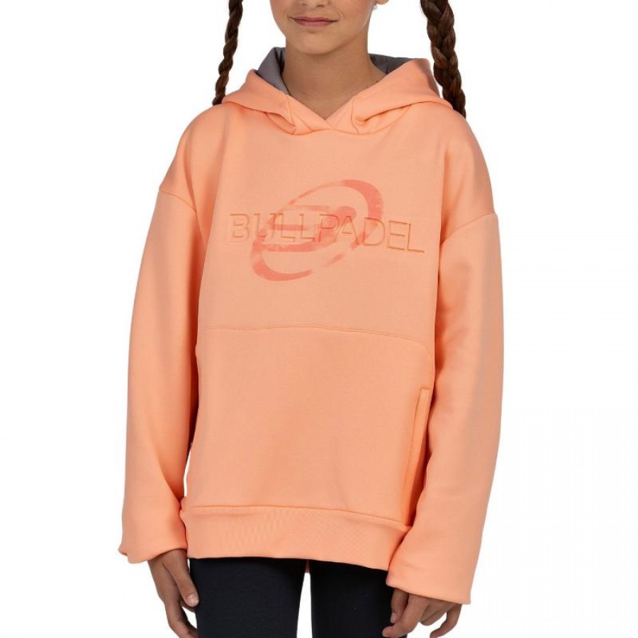 Sudadera Bullpadel Befas Albaricoque Junior
