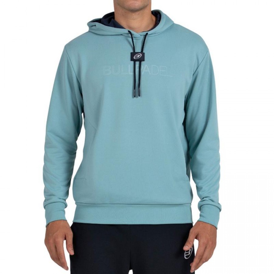 Sudadera Bullpadel Binee Verde Azulado