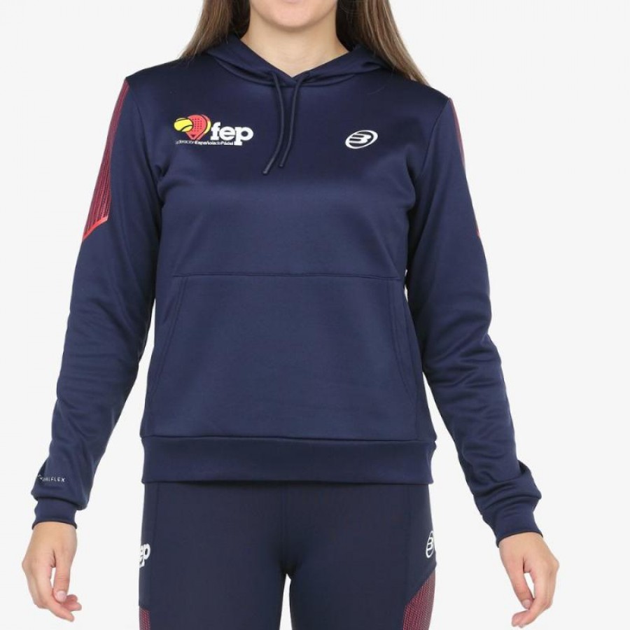 Sweat-shirt Bullpadel FEP Evoca Navy Blue