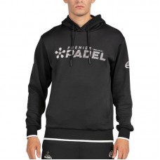 Sudadera Bullpadel Premier Padel Piatro Negro