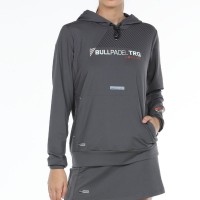 Sudadera Bullpadel Tonal Caviar