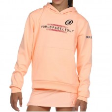 Sudadera Bullpadel WPT Renieba Salmon Fluor Junior Sudadera Bullpadel WPT Renieba Salmon Fluor Junior
