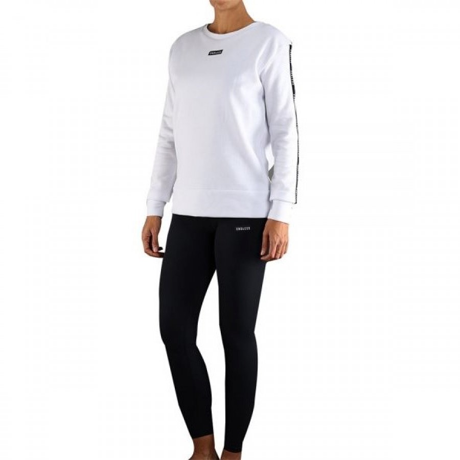 Sweat-shirt blanc Endless Ash