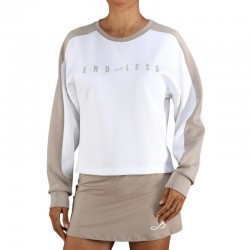 Sweat-shirt Endless Halo White Delave