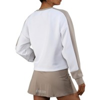 Sweat-shirt Endless Halo White Delave