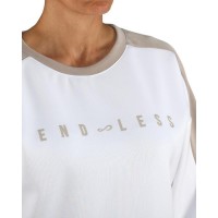 Sweat-shirt Endless Halo White Delave