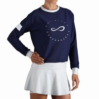 Endless Inner Tech Navy Blue Silver Sweatshirt