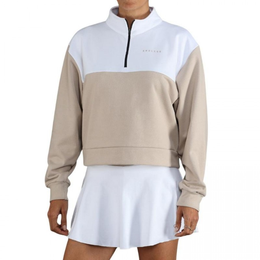 Sweat-shirt blanc Delave Endless Vibe