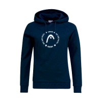 Sweat-shirt Head Padel Bleu fonce Femme