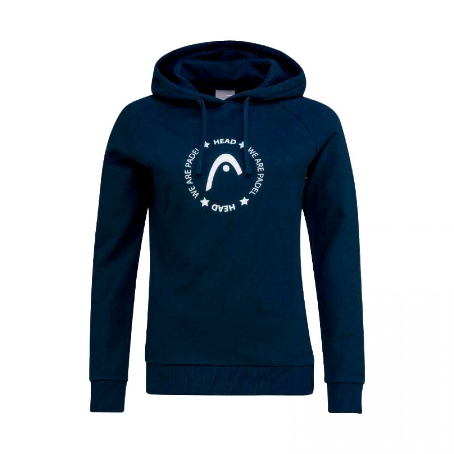 Sweat-shirt Head Padel Bleu fonce Femme