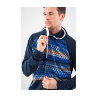 Sudadera Head TopSpin Azul Oscuro Print