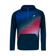 Head Topspin Felpa Blu Scuro Print Vision Head Topspin Felpa Blu Scuro Print Vision