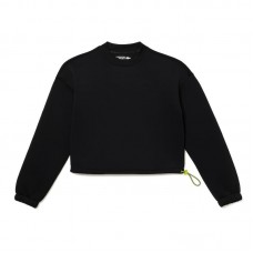 Felpa Lacoste Sport Regolabile Nero Donna Felpa Lacoste Sport Regolabile Nero Donna