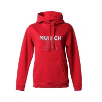 Munich Atomik Hoodie Red Sweatshirt