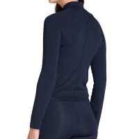 Sudadera Wilson Baseline Half Zip Azul Marino Mujer