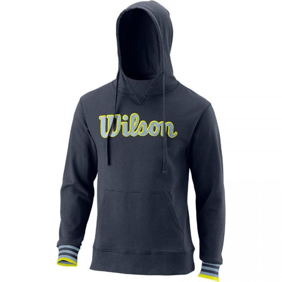 Wilson Eco Script Black Sweatshirt