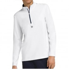 Sudadera Wilson Elevate Performance Half Zip Blanco