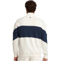 Sudadera Wilson Parkside Meia Zip Blanco Bege