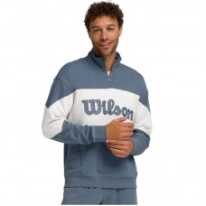 Sudadera Wilson Parkside Half Zip Gris Azulado Sudadera Wilson Parkside Half Zip Gris Azulado