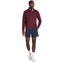 Sudadera Wilson Tenis Club Half Zip Granate Royal