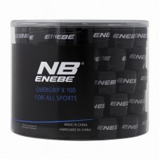 Enebe Plain Black Drum 100 Overgrips Enebe Plain Black Drum 100 Overgrips