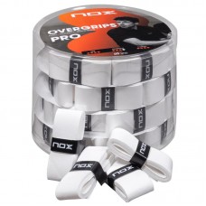 Tambor Overgrips Nox Pro Lisos Blanco 60 Unidades