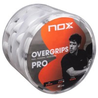 Tambor Overgrips Nox Pro Lisos Blanco 60 Unidades