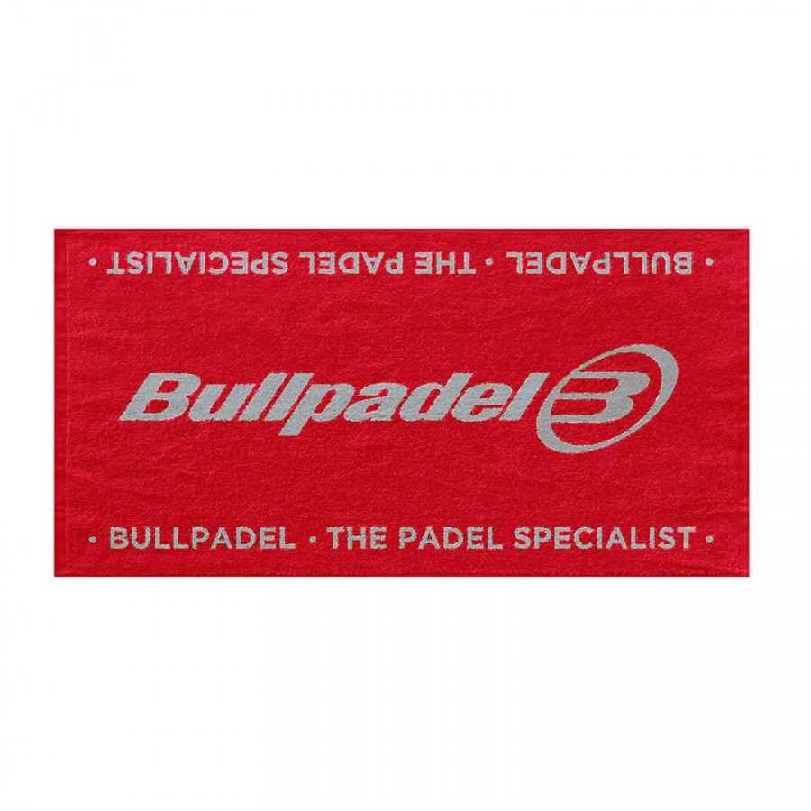 Asciugamano Bullpadel 100x50 Rosso