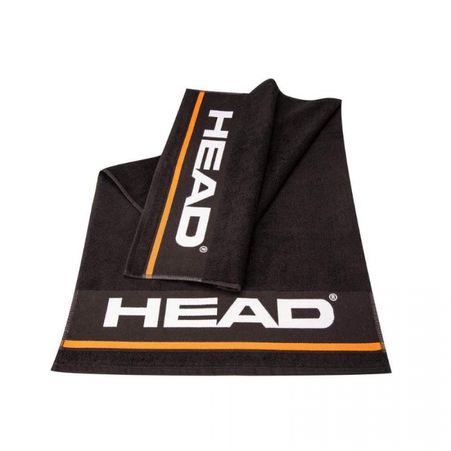 Toalla Head Negro Pequeno