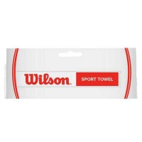 Wilson Sport Asciugamano Bianco Rosso Grande