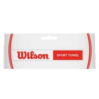 Wilson Toalha Esportiva Branco Vermelho Grande