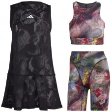 Adidas Melbourne Multicolored Black Dress Adidas Melbourne Multicolored Black Dress