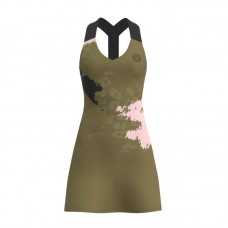 Badu Pure Wild Olive Bidi Dress Dark Grey