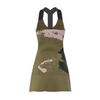 Badu Pure Wild Olive Bidi Vestido Cinza Escuro