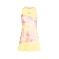 Vestido Bidi Badu Zahai Amarelo Rosa