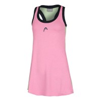 Head Play Tech Dress Pink Green