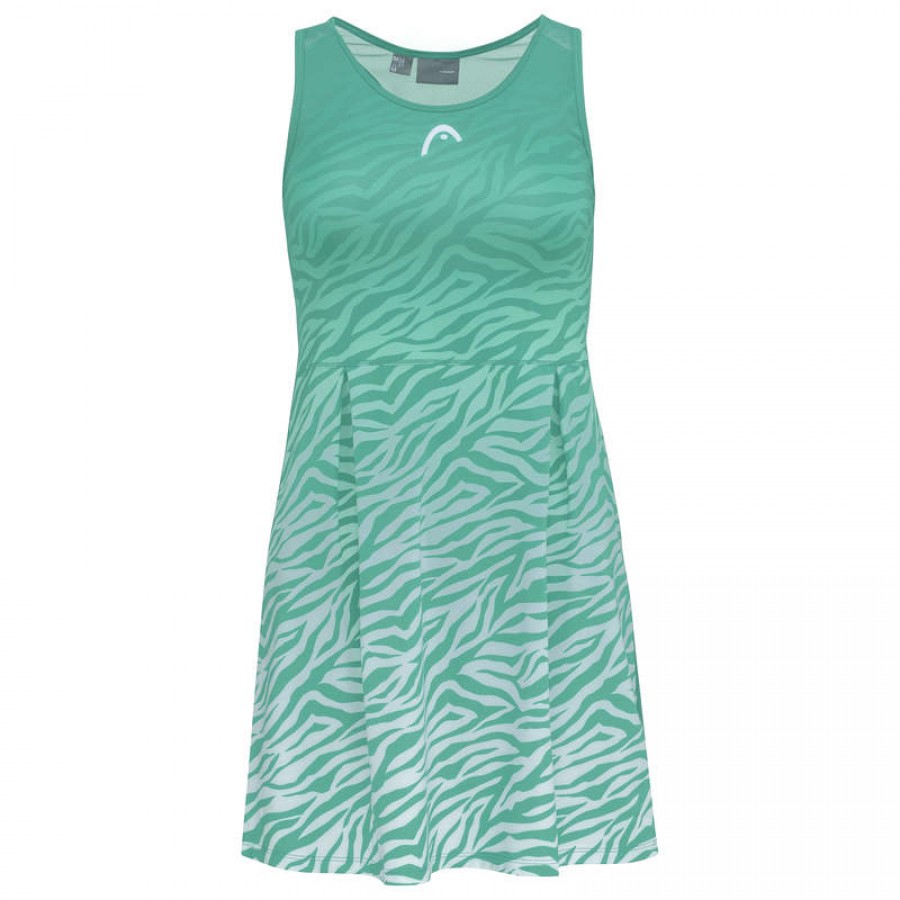 Nile Stampa Green Head Spirit Dress