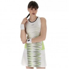 Vestido Lotto Tech I D1 Blanco Verde Intenso Vestido Lotto Tech I D1 Blanco Verde Intenso