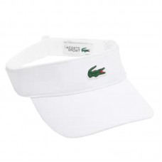 Visera Lacoste Sport Blanco Brilliant