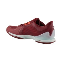 Scarpe Head Sprint Pro 3.5 Clay Rosso Scuro Arancione