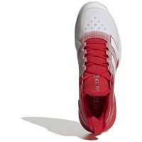 Zapatillas Adidas Adizero Ubersonic 4 Heat Rojo Vivo Blanco