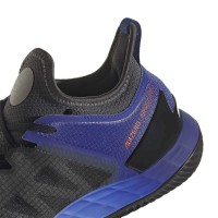 Adidas Adizero Ubersonic 4 Clay Black Grey Sneakers