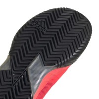 Zapatillas Adidas Adizero Ubersonic 4 Rojo Solar Plata